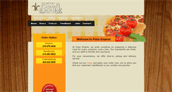 Desktop Screenshot of pizzaempiremd.com